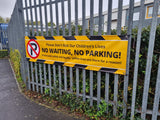 School Parking Safety Banners