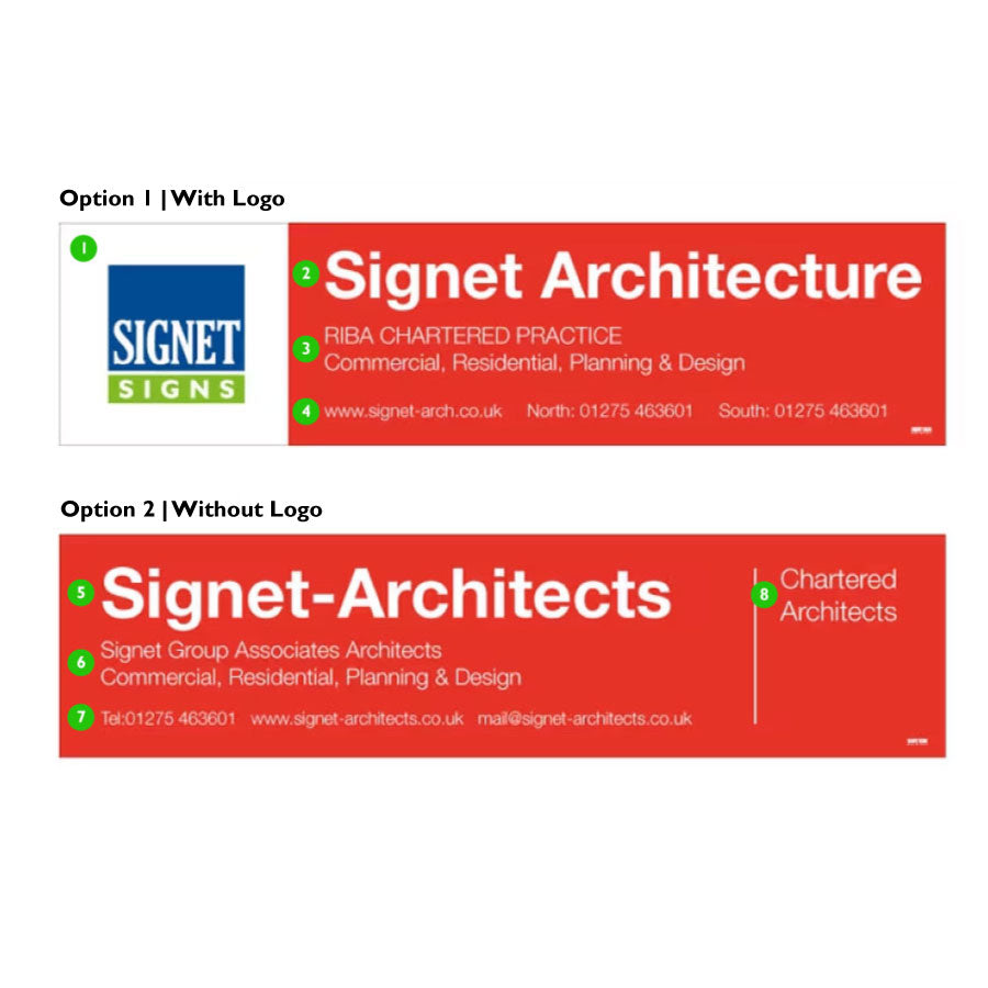 Architects Signboards