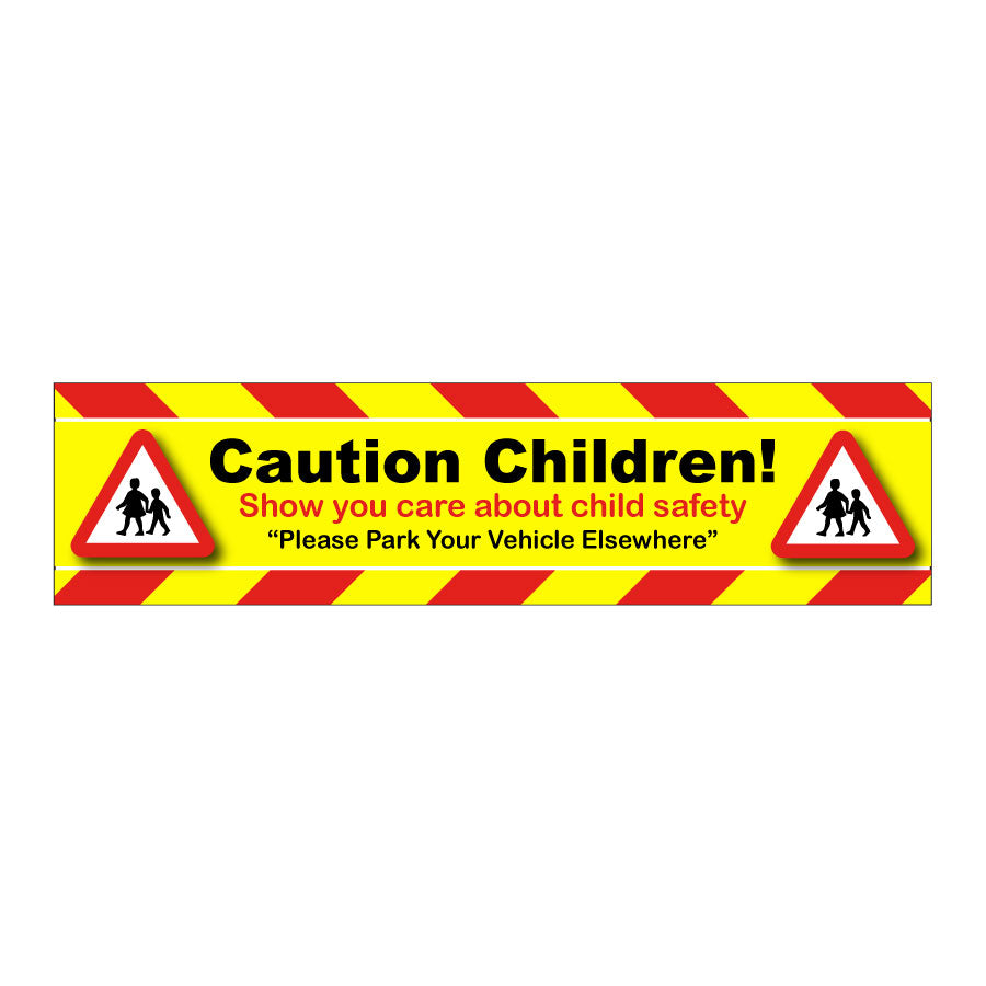 School Parking Safety Banners