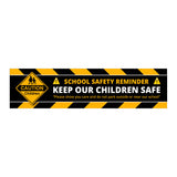 School Parking Safety Banners