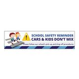 School Parking Safety Banners